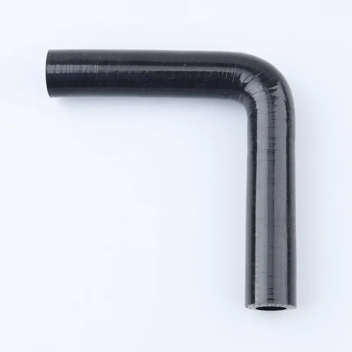 AC PERFORMANCE ID 1/2 ‘‘ (13mm), 90 Degree Elbow Coupler, Leg Length 3.5 ‘‘ (90mm), 3-Ply Reinforced, Universal Automotive Pure