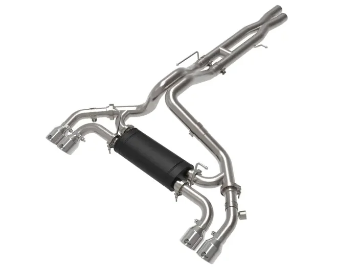 aFe Vulcan Series 2.5in 304SS Cat-Back Escape 2021+ Jeep Wrangler 392 6.4L con puntas pulidas