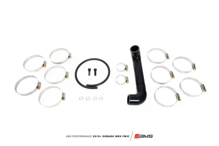 AMS Performance 2015+ Subaru WRX FA20 Kit de hardware y tubería de intercooler de montaje frontal