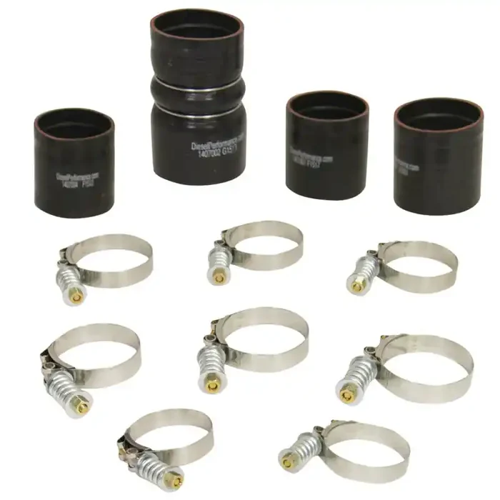 BD Diesel Intercooler Hose & Clamp Kit – 2008-2010 Ford 6.4L Powerstroke