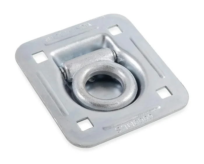 Camco Black Boar Recessed Trailer Floor Anchor A Convenient Anchor Point For Securing Ropes, Bungee Cords & Straps On Trailers