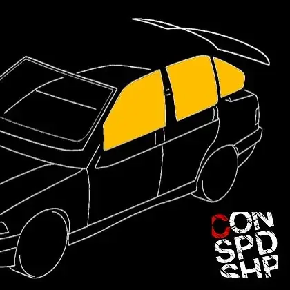 Condor Speed Shop – Kit de ventana de puerta de policarbonato – E46 Sedan