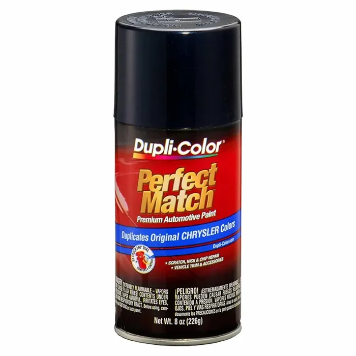 Dupli-Color EBCC04067 Perfect Match Automotive Spray Paint – Chrysler Sapphire Blue Pearl, PBW/YBW – 8 oz. Aerosol Can