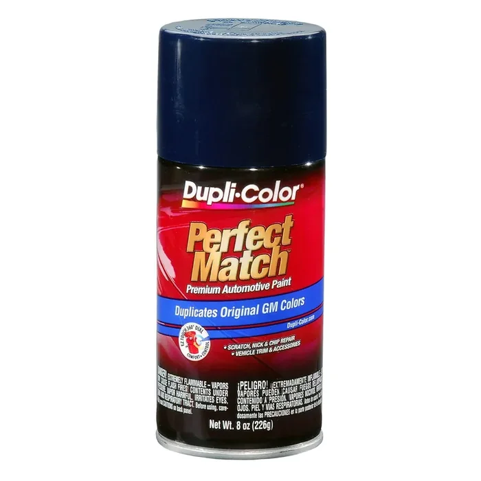 Dupli-Color EBGM05417-6 PK Perfect Match Automotive Spray Paint – General Motors Dark Blue, 29 WA7349, 42 – 8 oz. Aerosol Can, 6