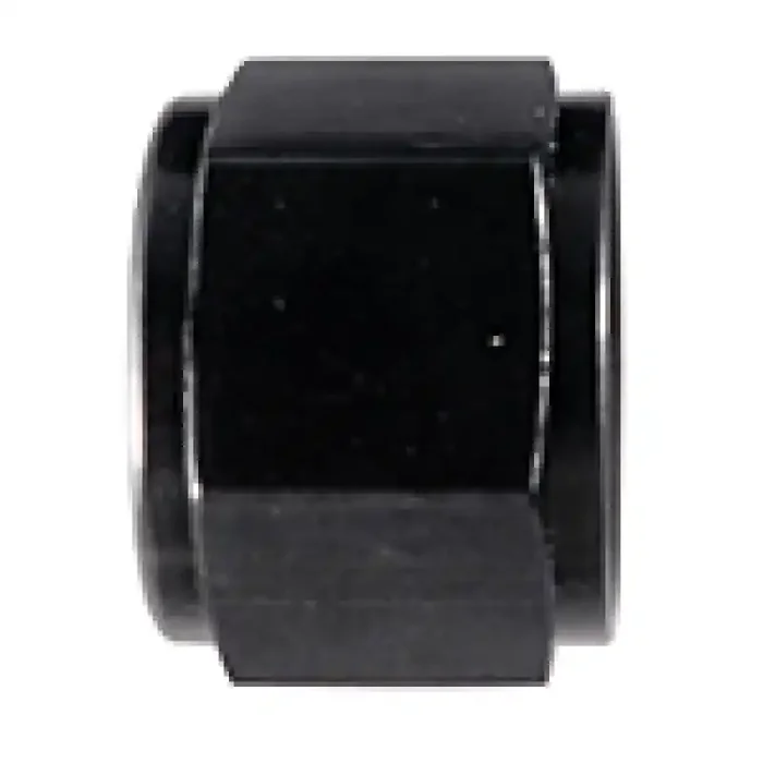 Fragola -6AN Tapa Flare de Aluminio – Negro