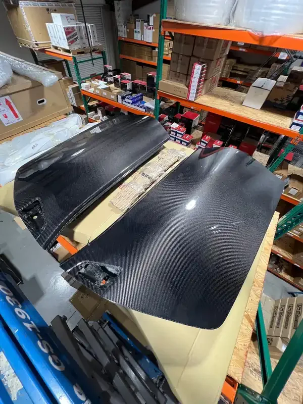 [GARAGE SALE] – Crown Carbon Crafting – 370z OEM STYLE DOOR SKINS – Carbon Fiber