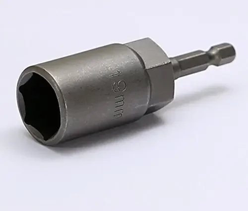 Hamilton Bowes Heavy Duty Bit 19 mm or 3/4‘‘ Impact Driver Hex Socket Magnetic Nut Driver RV Lift Tack Trailer Stabilizer Leveli