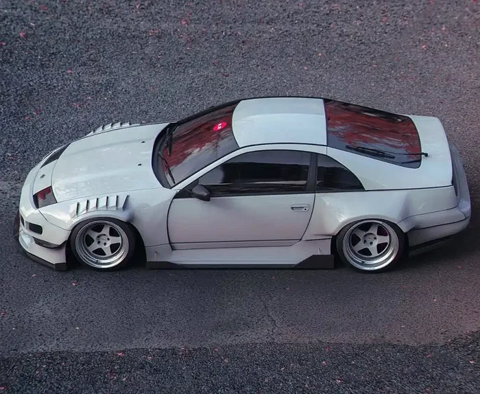 KBD – Nissan 300ZX 1990-1996 PMZ-K V2 Rejillas de guardabarros de poliuretano de 2 piezas (2+2 o 2+0) (37-6116)