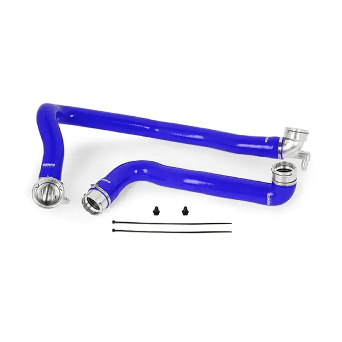 Mishimoto 11-16 Ford 6.7L Powerstroke Kit de manguera de silicona azul