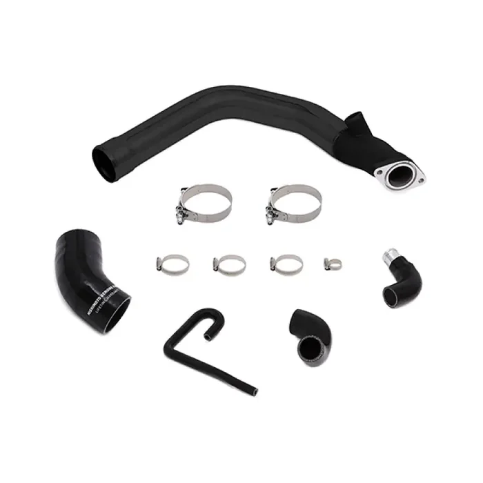 Mishimoto 2015 Subaru WRX Kit de tubería de carga – Negro arrugado