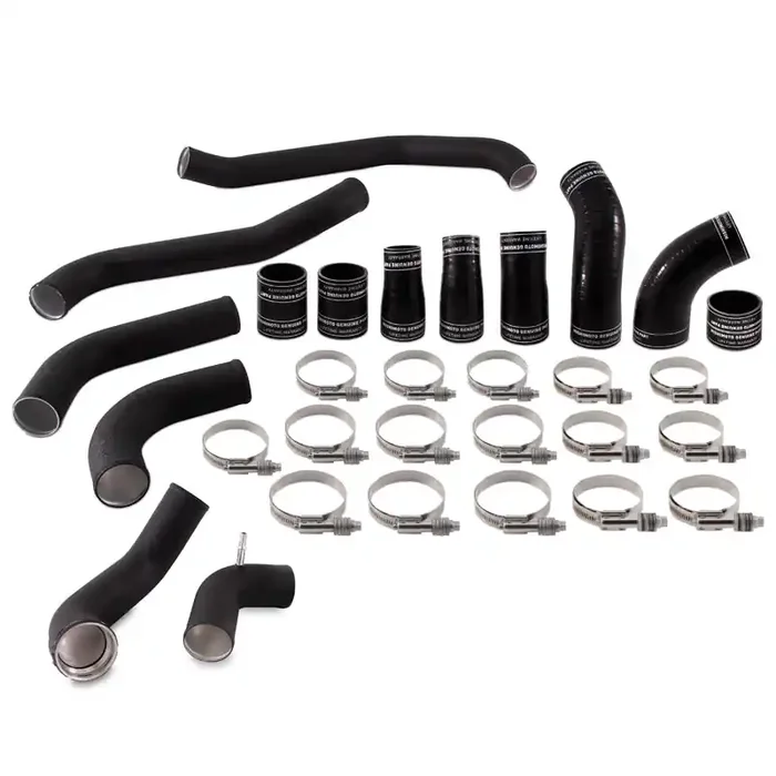Mishimoto 2017+ Ford F150 3.5L EcoBoost Intercooler Pipe Kit – Negro arrugado