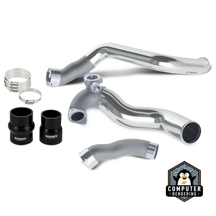 Mishimoto 2024+ Ford Mustang EcoBoost Charge Pipes – Polished