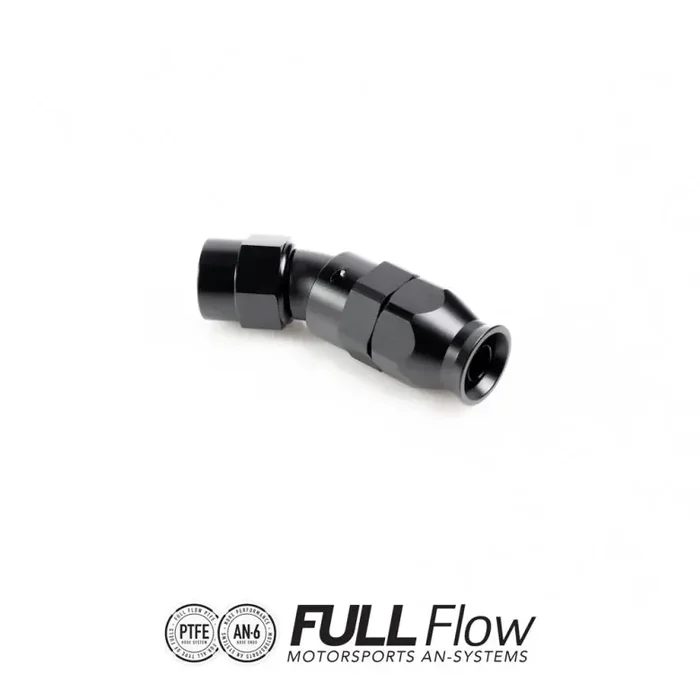 Nuke Performance – Conexión de extremo de manguera de PTFE de alto flujo de 30 grados