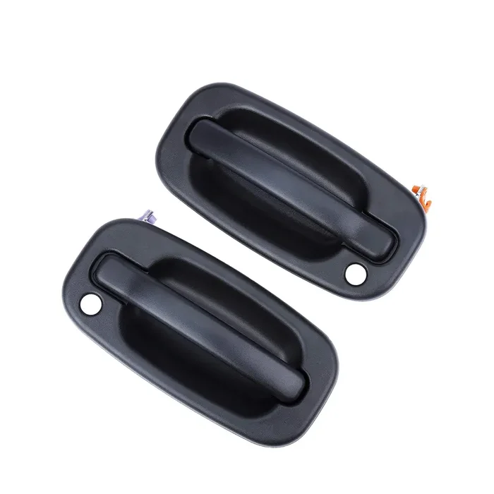 ONER Left and Right Pair of Black Exterior Door Handles, Fit for 1999-2007 Chevy Silverado,GMC Sierra 2002-2006 Cadillac Escalad