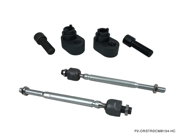 P2M – COMBINACIÓN NISSAN S13 / S14 JUEGO DE ESPACIADOR DE RACK DE BARRA DE ACOPLAMIENTO DE DESPLAZAMIENTO CON COMBO DE BARRA DE ACOPLAMIENTO INTERIOR (P2-ORSTRDCMB134-HC)