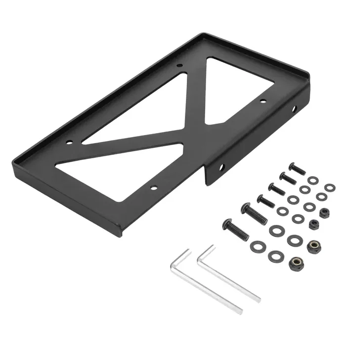 Rugged Ridge License Plate Holder, Rear Bumper 11238.15