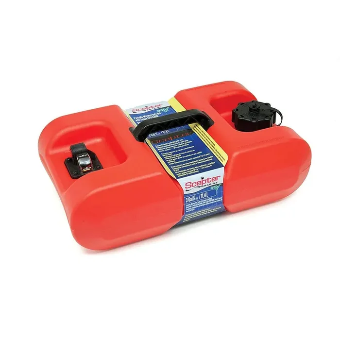 Scepter 3 Gallon Epa And Carb Certified Marine Portable Gas Can With Hard Cap