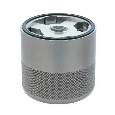 SETRAB – Filtro de aceite de motor de alto rendimiento HyperFlow Plata Rosca M20 x 1.5