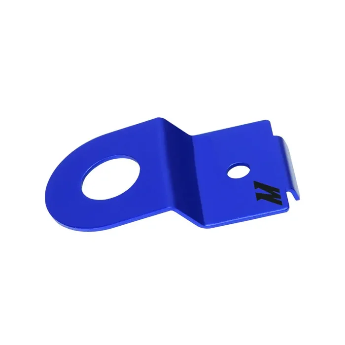 Soporte de radiador de aluminio Mishimoto 08+ Subaru Impreza WRX/STI – Azul anodizado