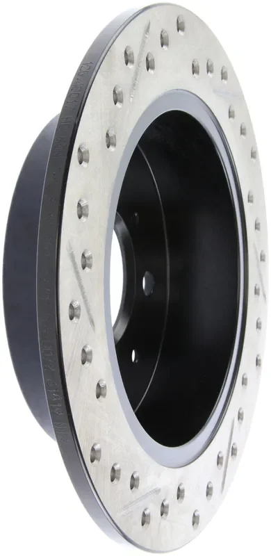 StopTech 90-96 Acura Integra / 97-01 Integra (Exc. Tipo R) Rotor trasero izquierdo ranurado y perforado