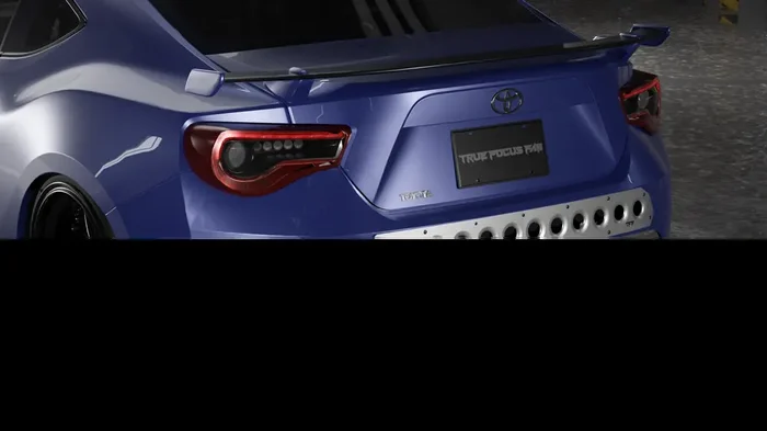 True Focus Fabrication – Scion FR-S / Subaru BRZ – Rear Bumper Vent Diffuser