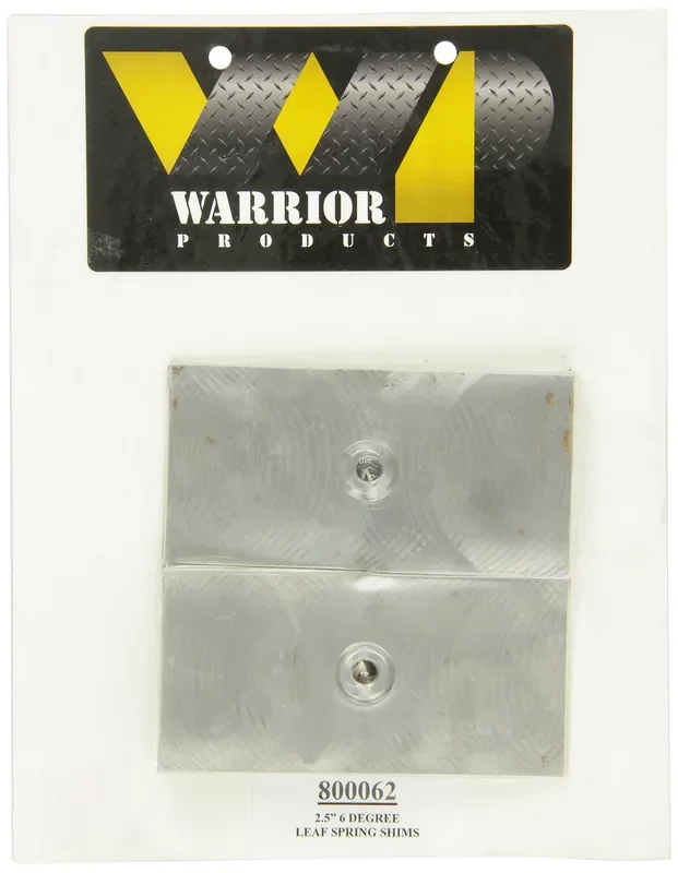 Warrior Products 800062 2.5‘‘ – 6 Degree Leaf Spring Shims